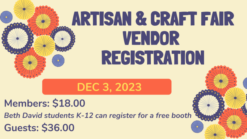 Banner Image for Artisan and Craft Fair