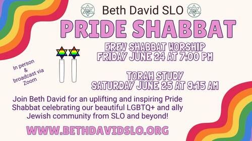 Banner Image for Pride Shabbat Worship