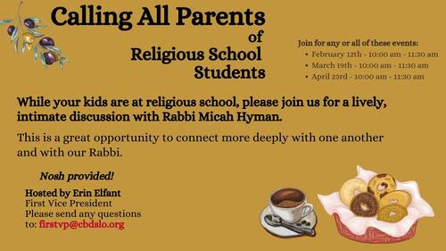 Banner Image for Beth David School Parent Group